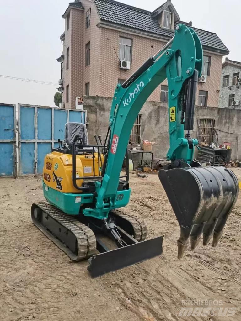 Kubota U 17 Mini bagri <7t