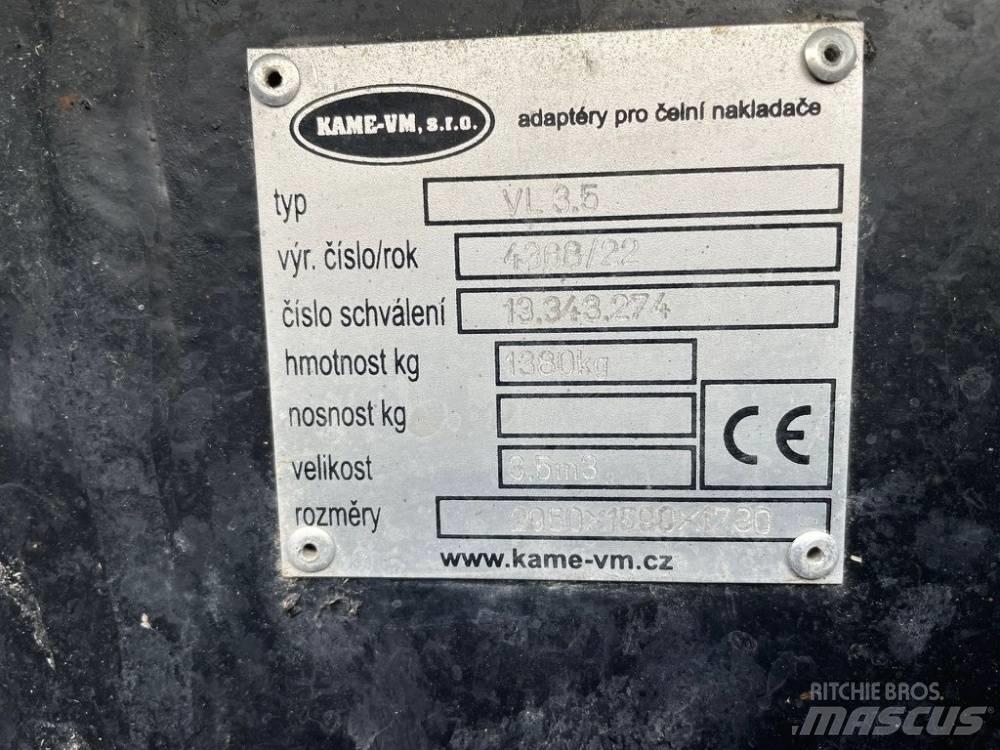  Kame - VM VL 3.5 Priključki za čelni nakladalec