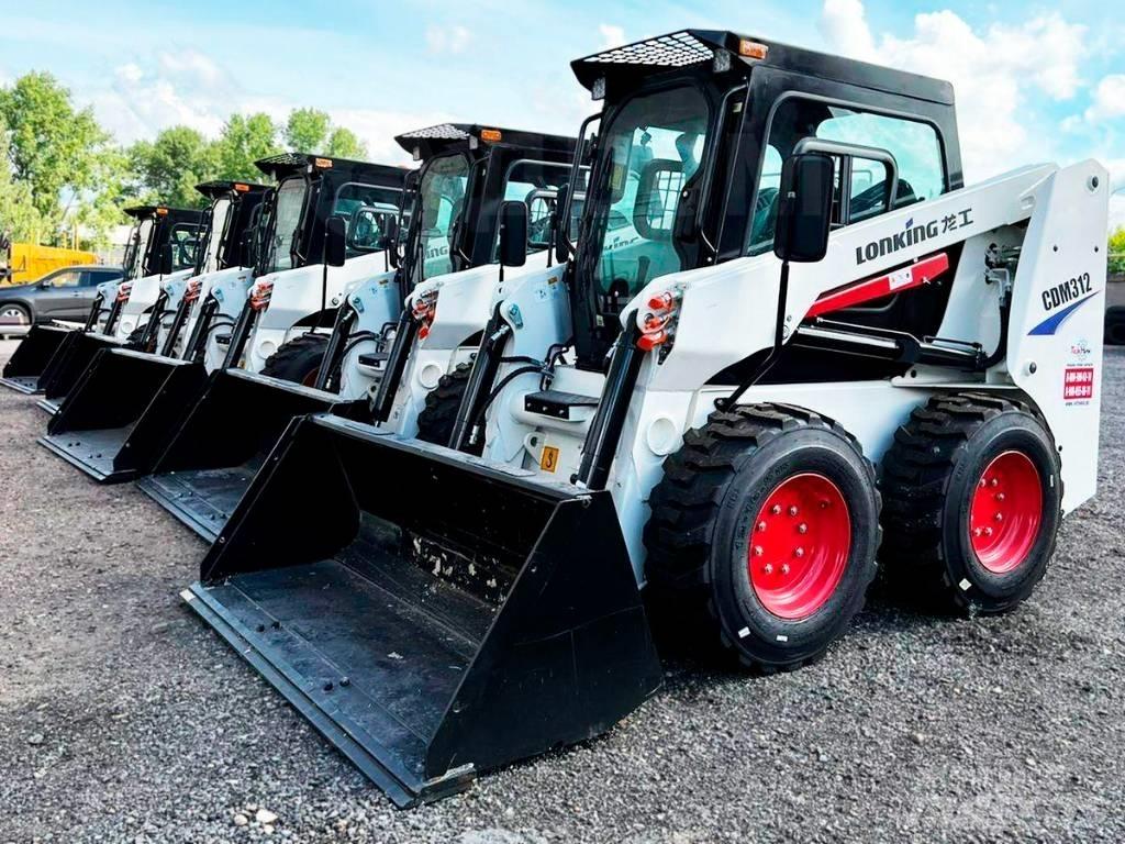 Lonking CDM312 Skid steer mini nakladalci