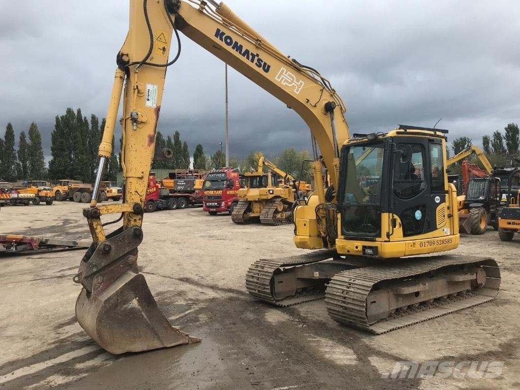 Komatsu PC 138 US-8 Bagri goseničarji