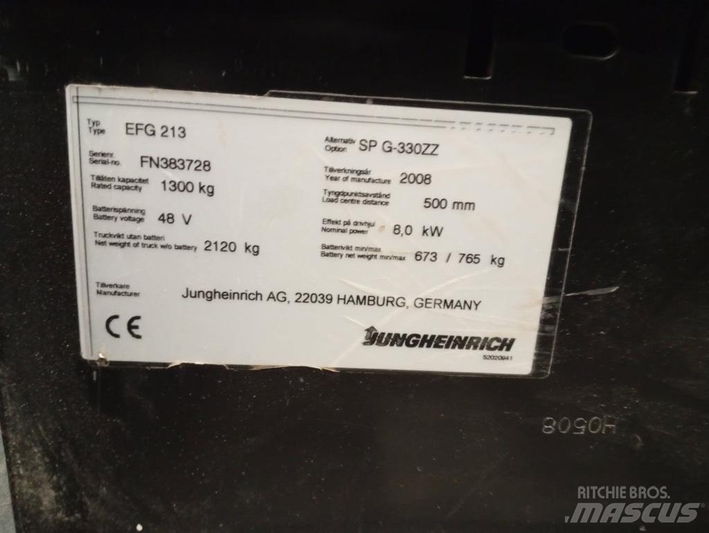 Jungheinrich EFG213 Električni viličarji