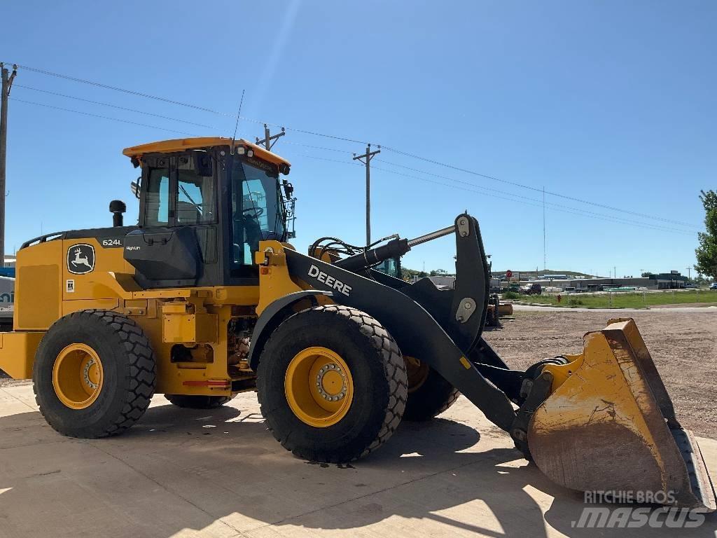 John Deere 624L Kolesni nakladalci