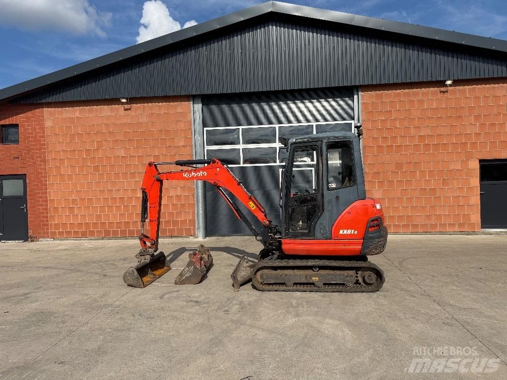 Kubota KX 61-3 Mini bagri <7t