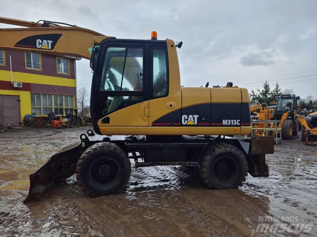 CAT M 313 C Bagri na kolesih