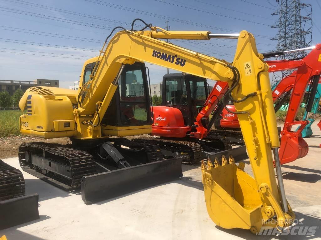 Komatsu PC 60 Bagri goseničarji