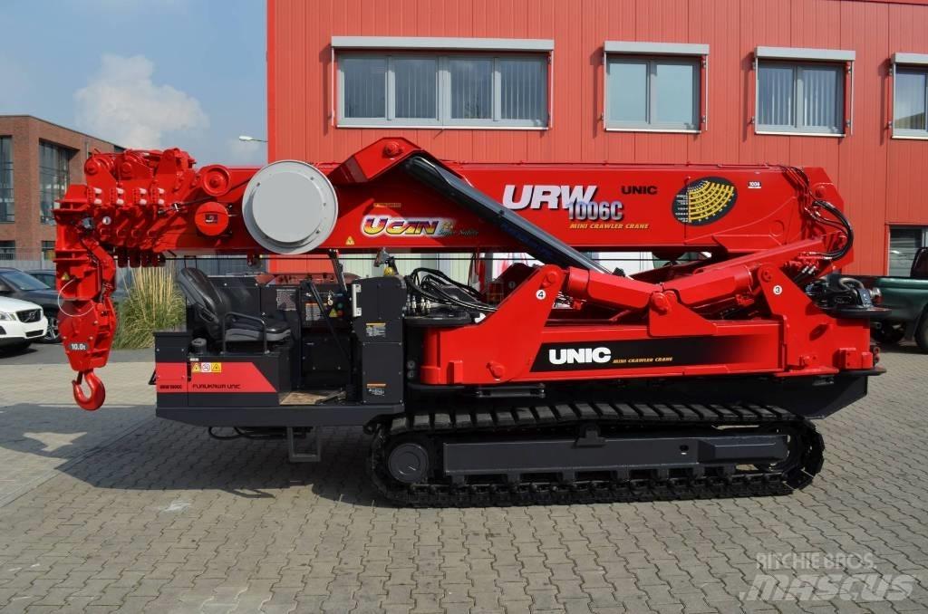 Unic URW-1006 Dvigala na gosenicah
