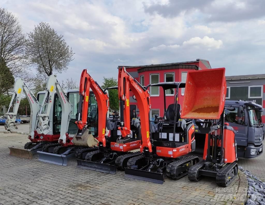 Kubota K008-5 Mini bagri <7t