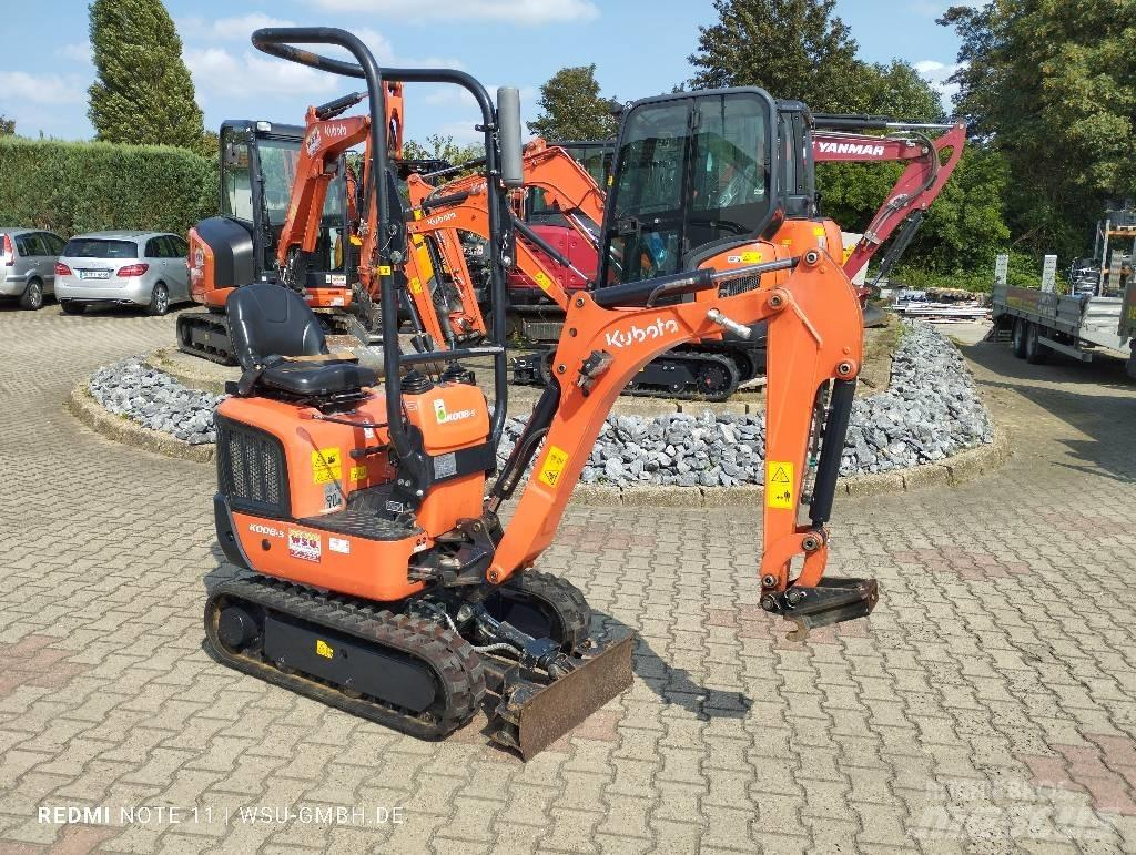 Kubota K008-5 Mini bagri <7t