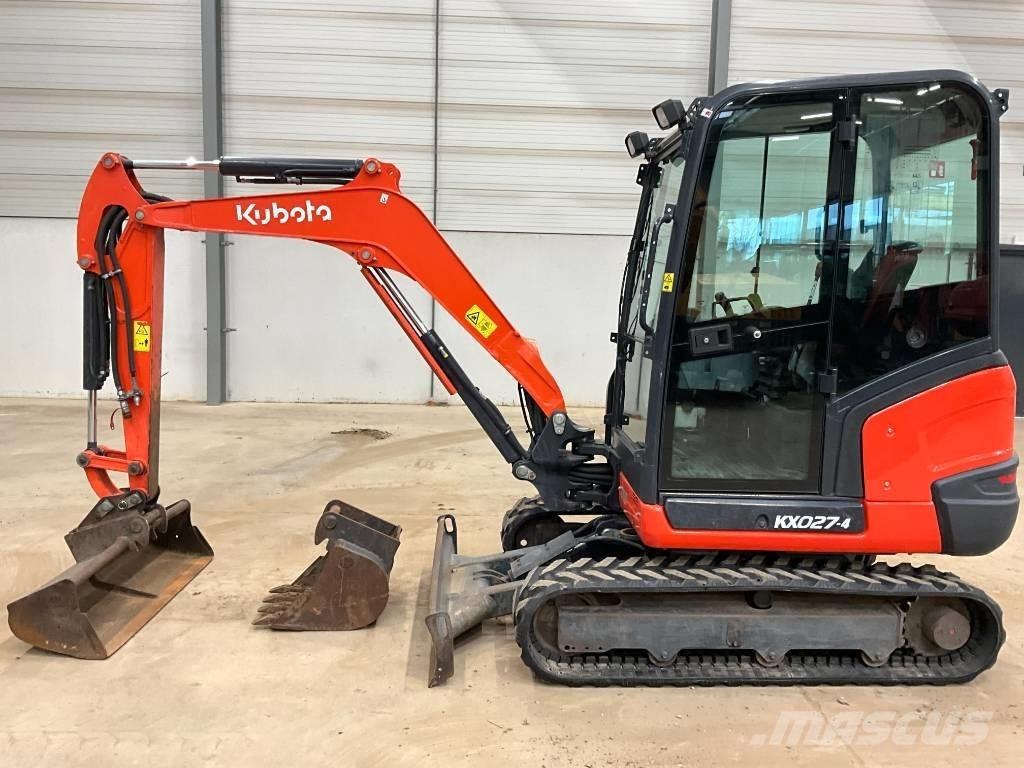 Kubota KX 027-4 HI Mini bagri <7t