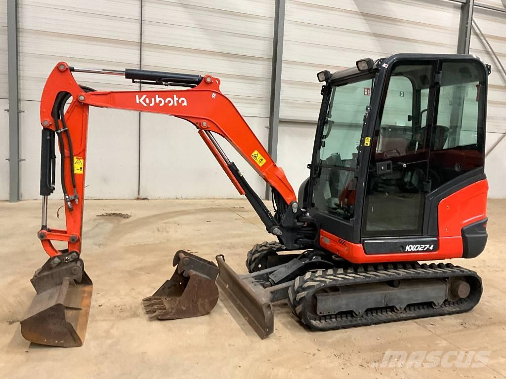 Kubota KX 027-4 HI Mini bagri <7t