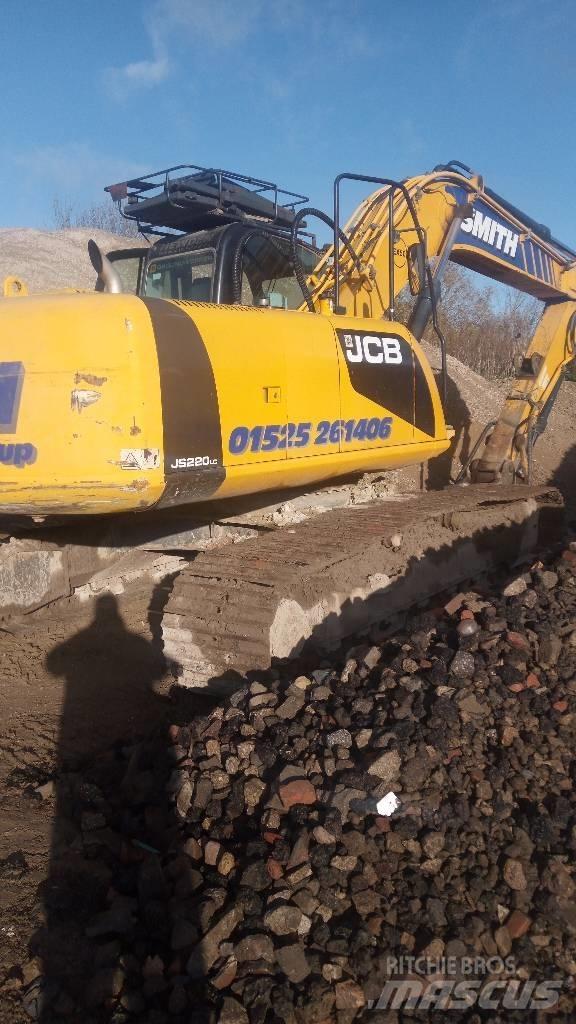 JCB JS 220 LC Bagri goseničarji