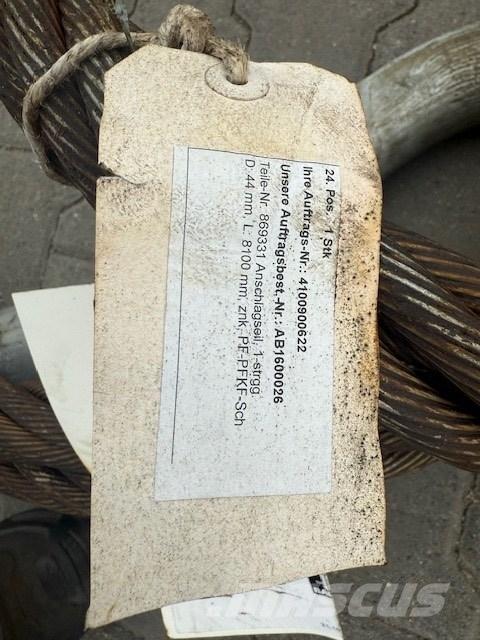 Bauer 2x lina Dodatki in rezervni deli za opremo za vrtanje