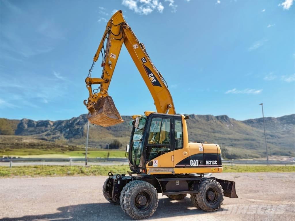 CAT M 313 C Bagri na kolesih