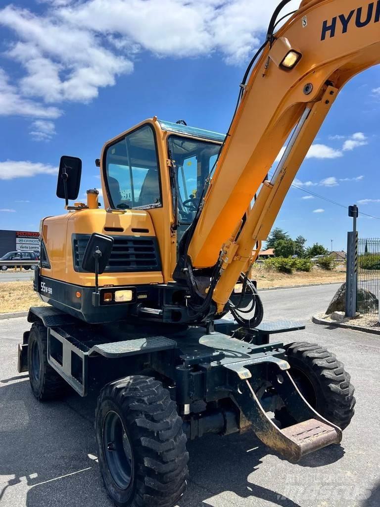 Hyundai R55W-9A Bagri na kolesih