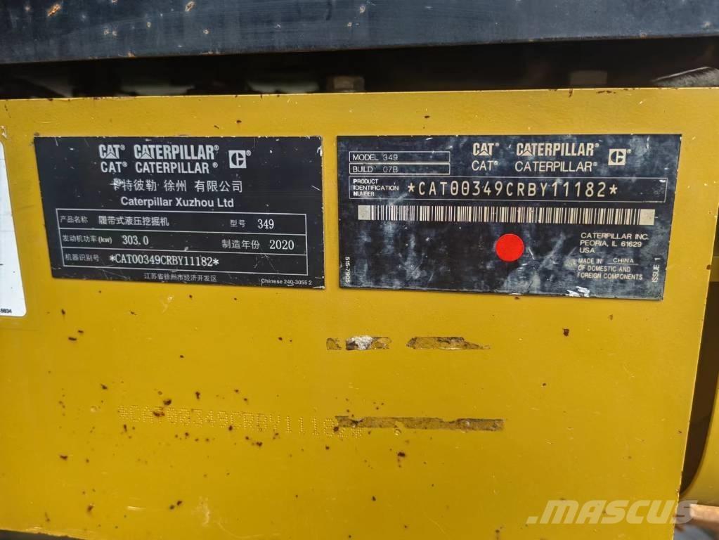 CAT 2020 CAT 349 Bagri na kolesih