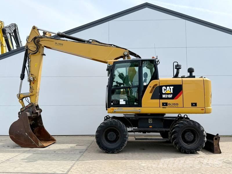 CAT M316F Bagri na kolesih