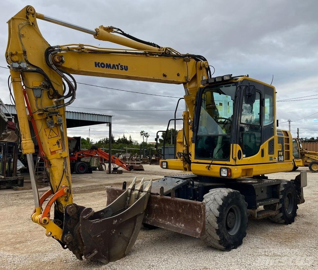 Komatsu PW148-8 Bagri na kolesih