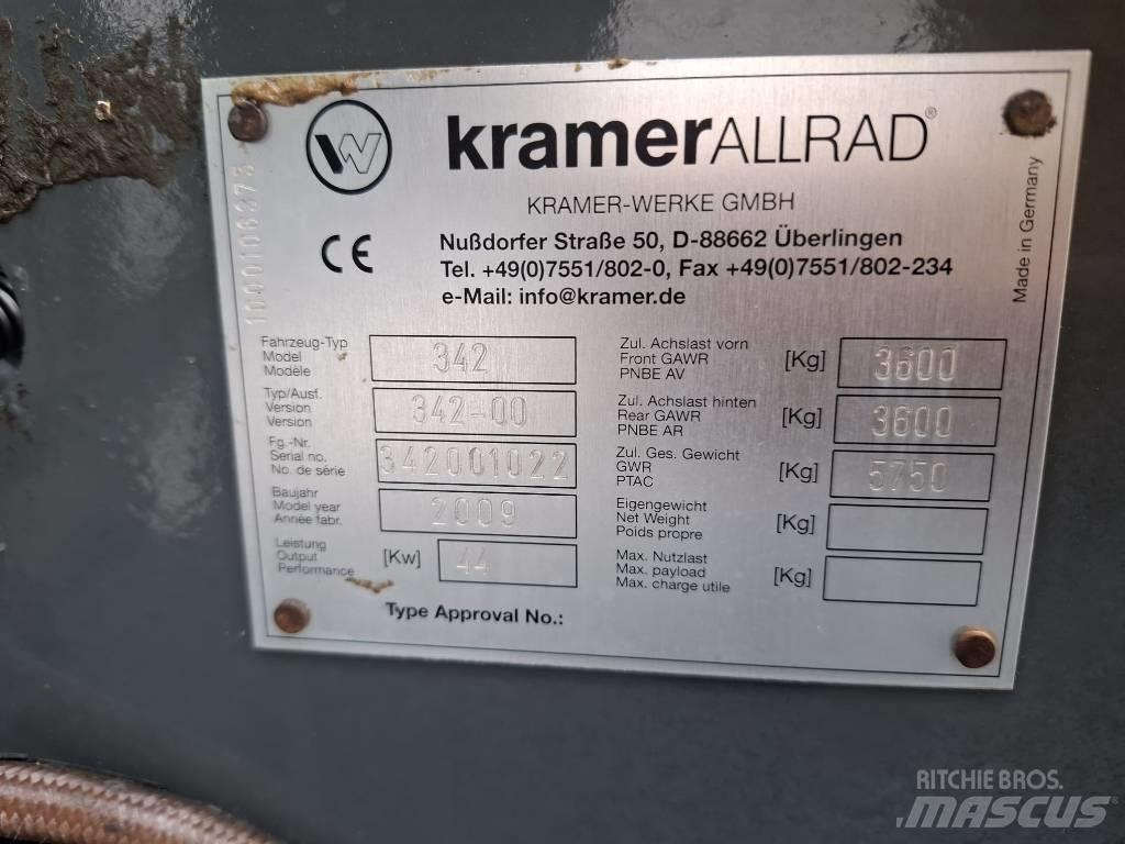 Kramer 380 Kolesni nakladalci