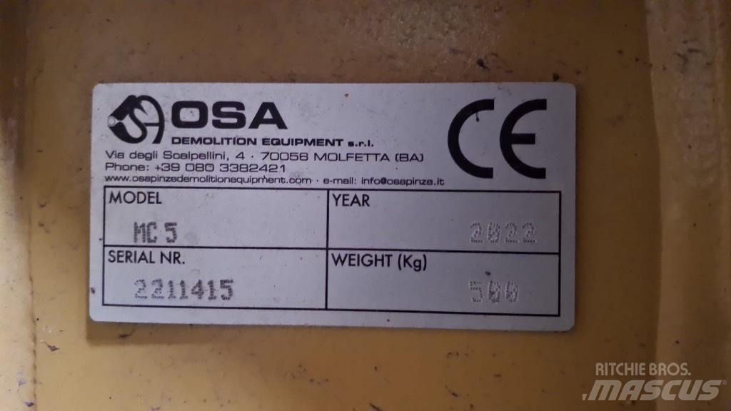 OSA MC5 Drobilci za gradbeništvo