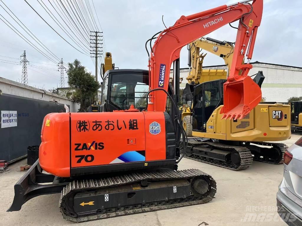 Hitachi ZX 70 Mini bagri <7t