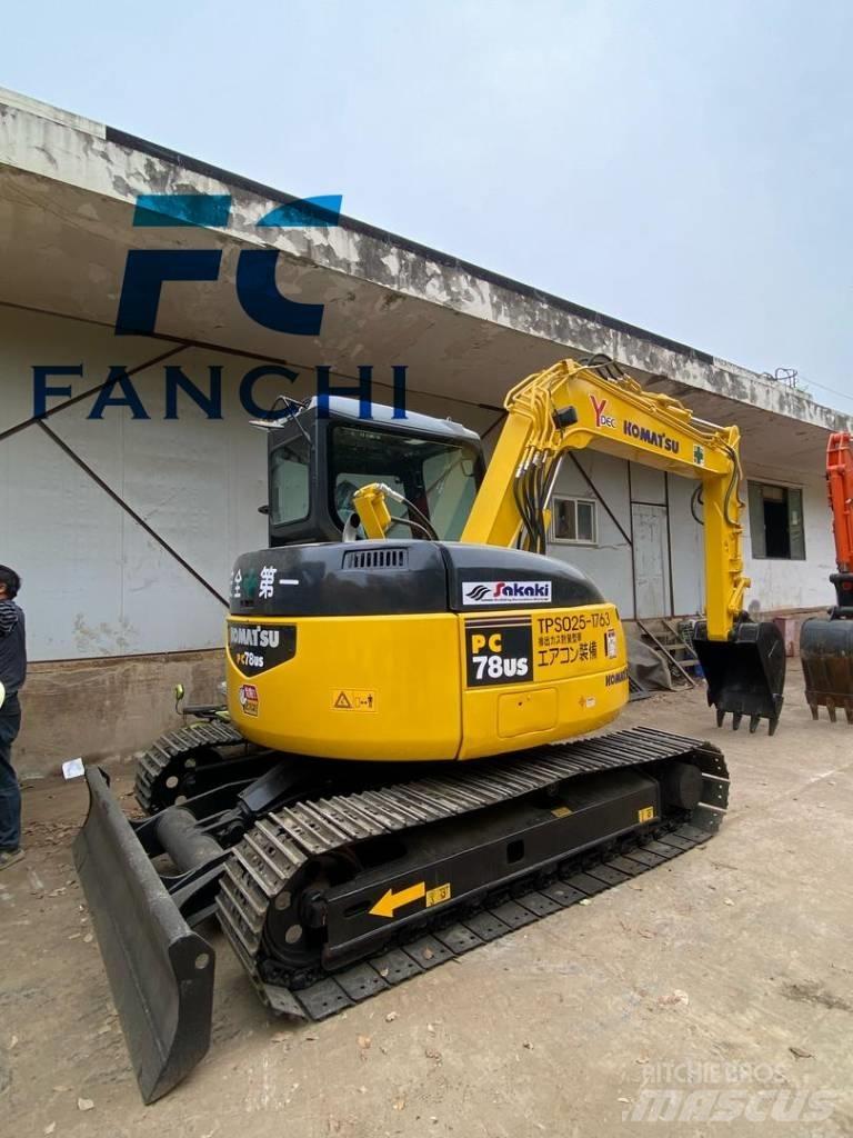 Komatsu 78US Mini bagri <7t