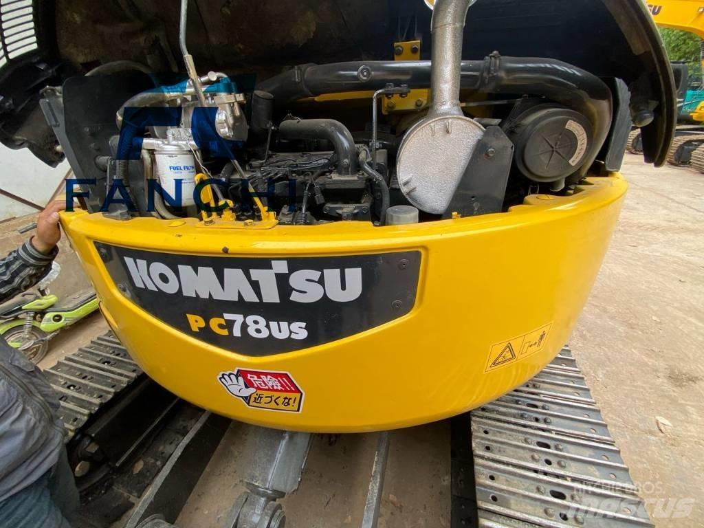 Komatsu 78US Mini bagri <7t