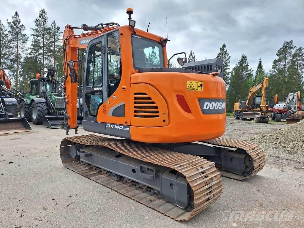 Doosan DX140LCR-5 Bagri goseničarji