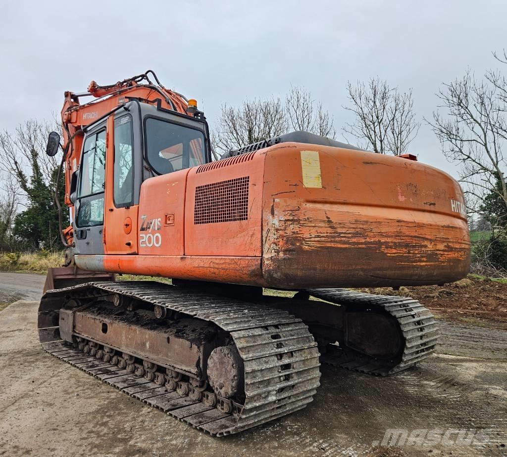 Hitachi ZX 200 LC Bagri goseničarji