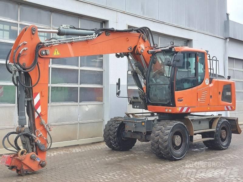 Liebherr A 916 Bagri na kolesih