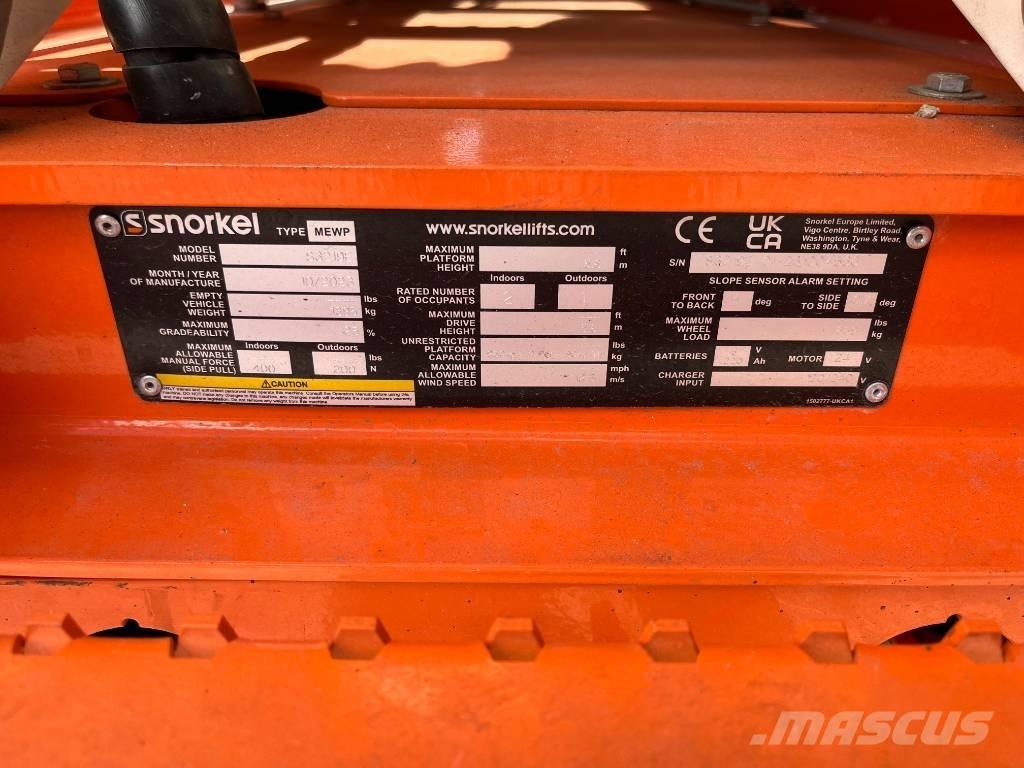 Snorkel S 3219 E Škarjaste dvižne ploščadi