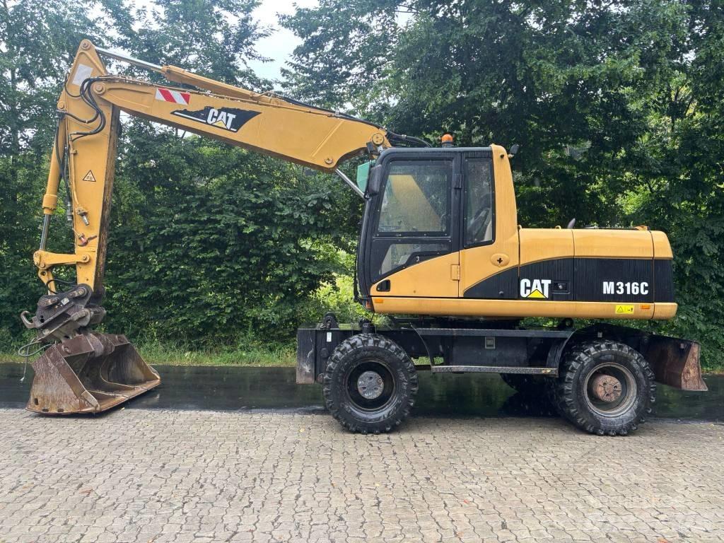 CAT M 316 C Bagri na kolesih