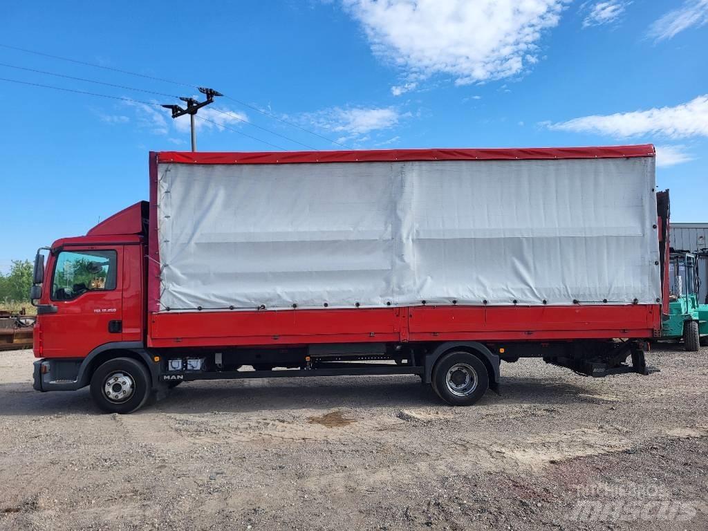 MAN 12.250 TGL Tovornjaki s ponjavo