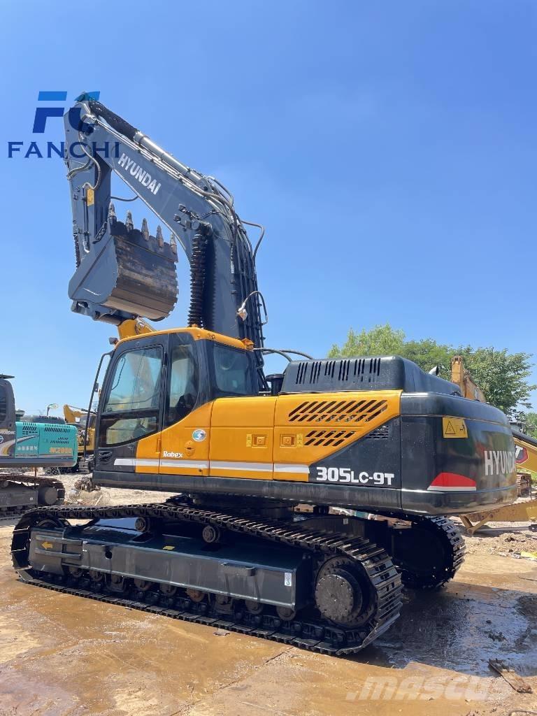 Hyundai 305lC-9T Bagri goseničarji