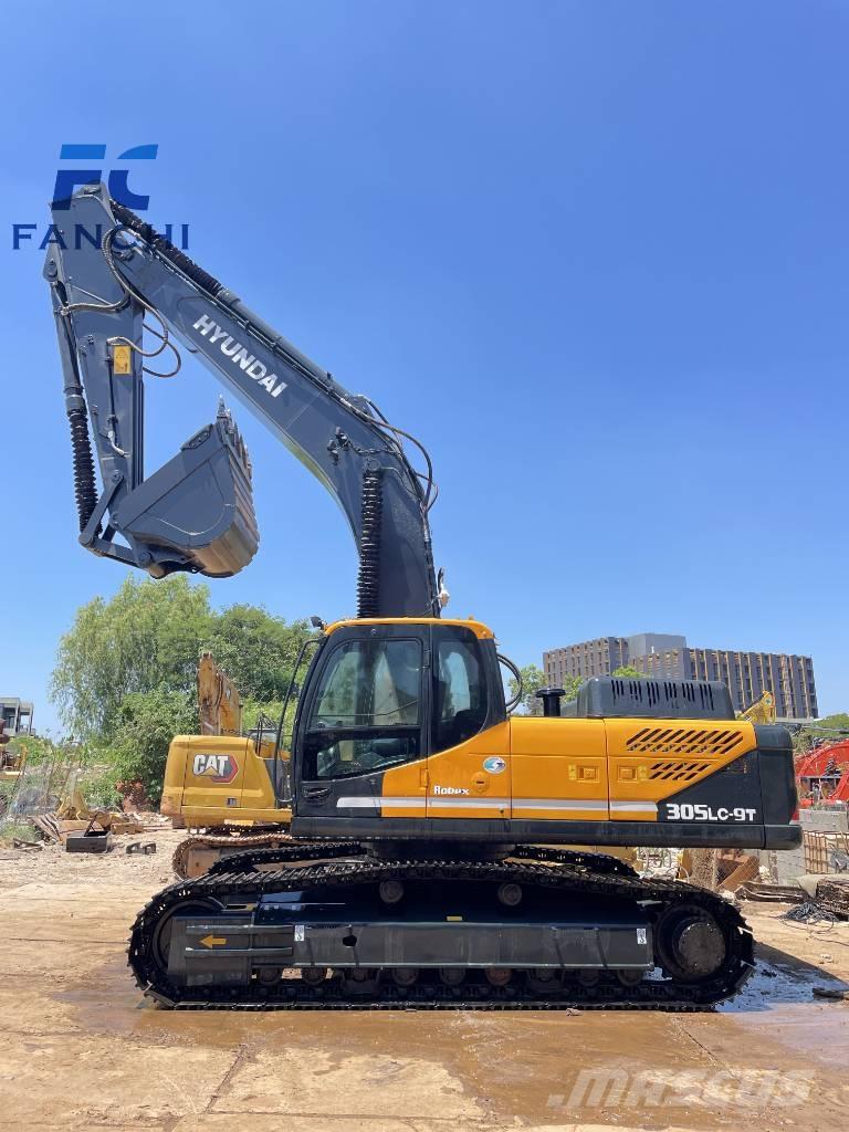 Hyundai 305lC-9T Bagri goseničarji