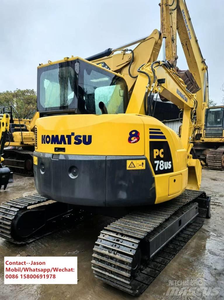 Komatsu PC 78 US-8 Midi bagri 7t – 12t