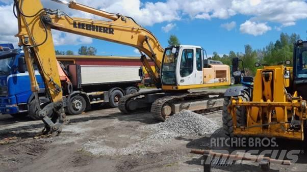 Liebherr R 934 Bagri goseničarji