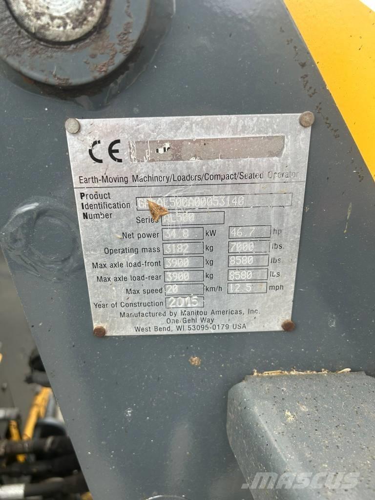 Mustang AL 506 Cab Večnamenski nakladalci