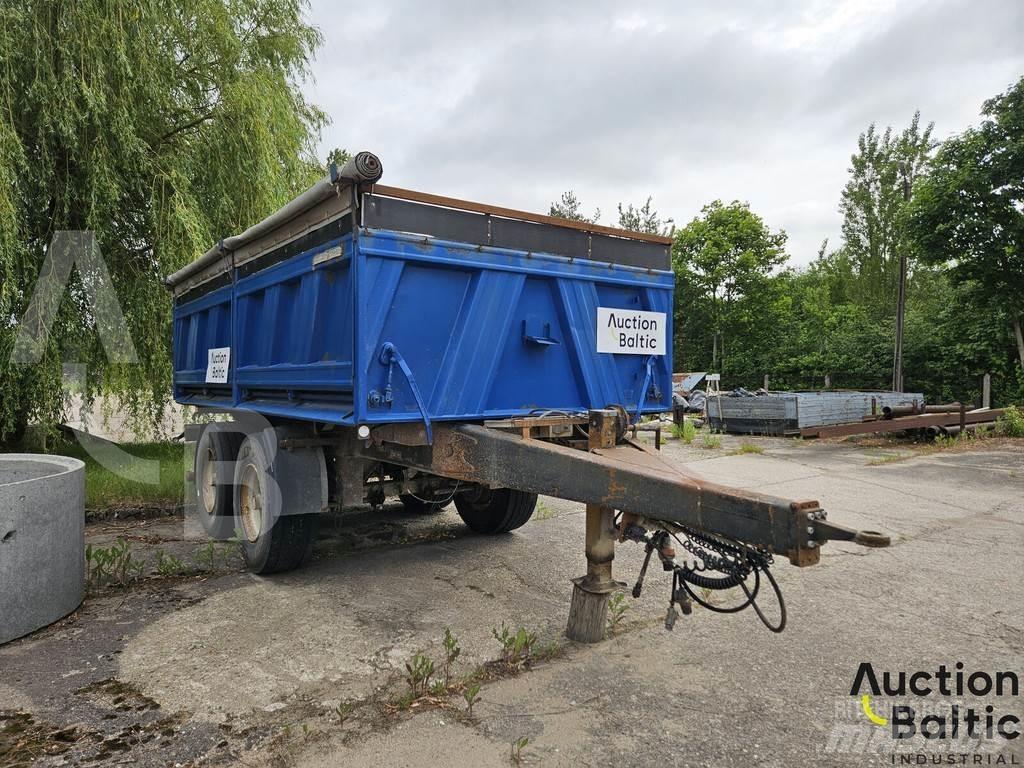Meiller MZDA 18/2 Polprikolice s ponjavo