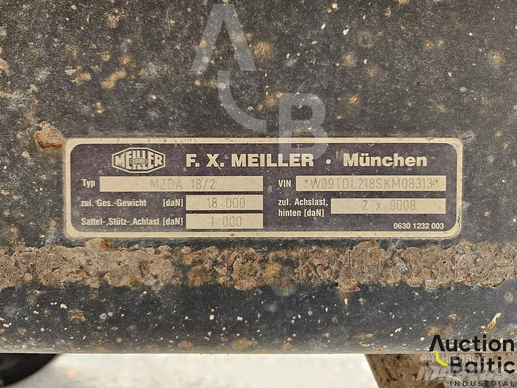 Meiller MZDA 18/2 Polprikolice s ponjavo