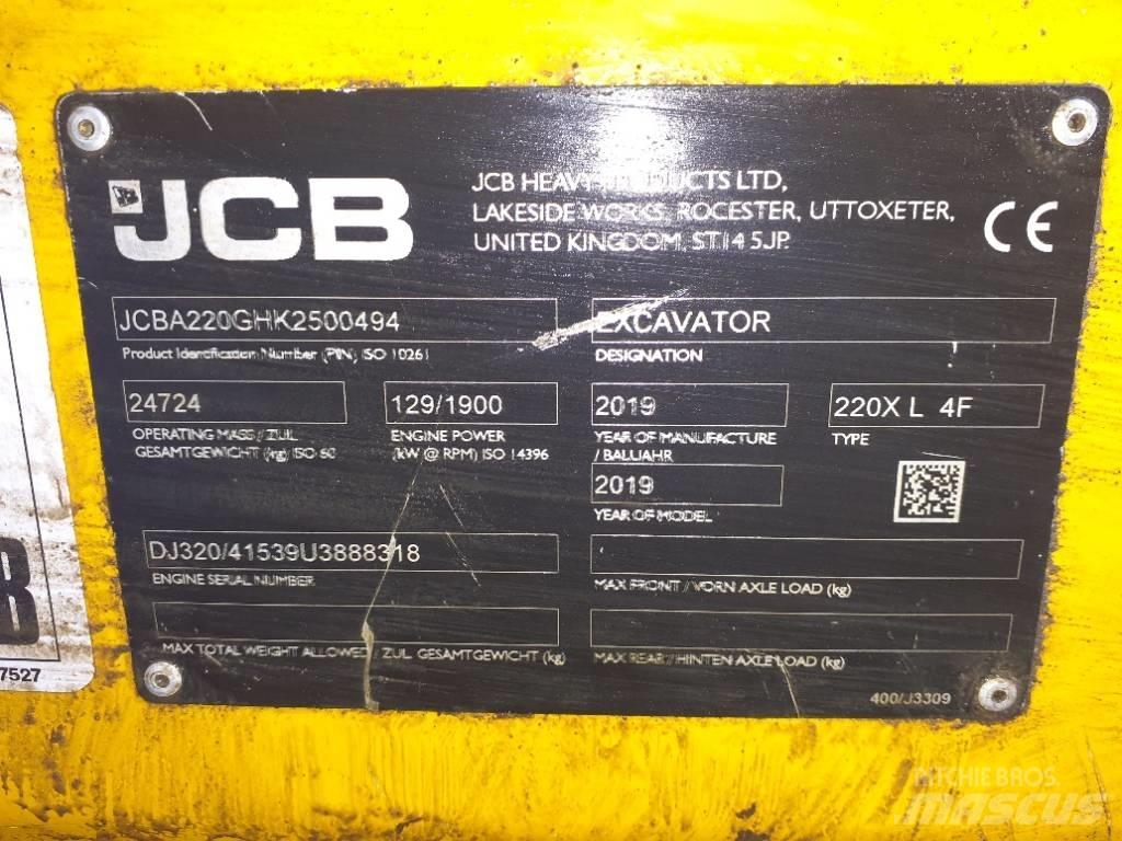 JCB 220X LC Bagri goseničarji