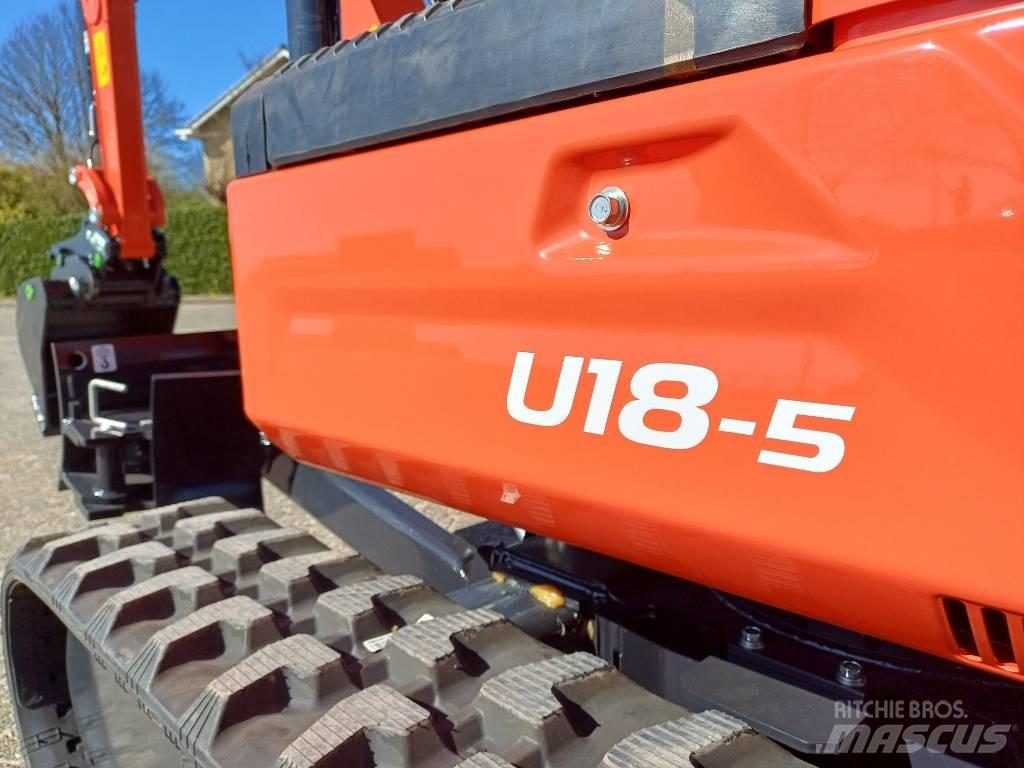 Kubota U18-5 Mini bagri <7t