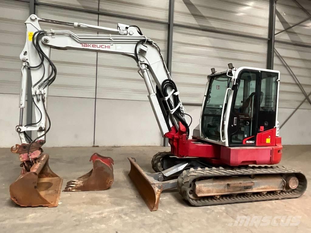 Takeuchi TB 280 FR Midi excavators  7t - 12t