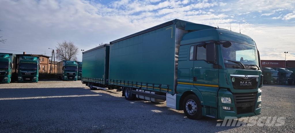 MAN TGX 18.420 Tovornjaki s ponjavo