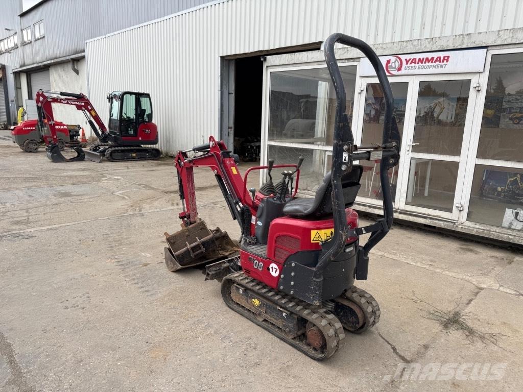 Yanmar SV08 (1D879) Mini bagri <7t