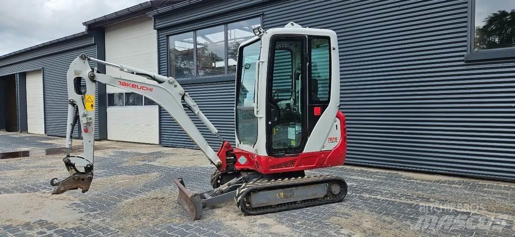 Takeuchi TB216 Mini bagri <7t