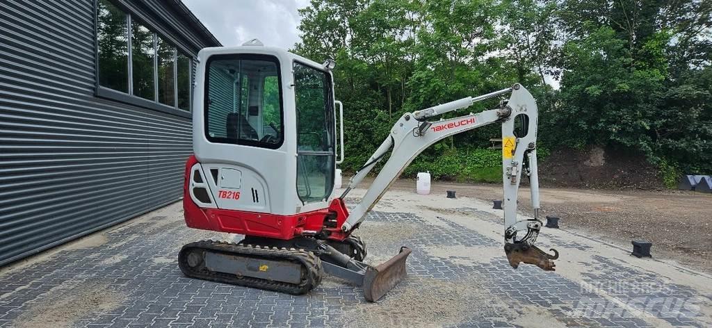 Takeuchi TB216 Mini bagri <7t