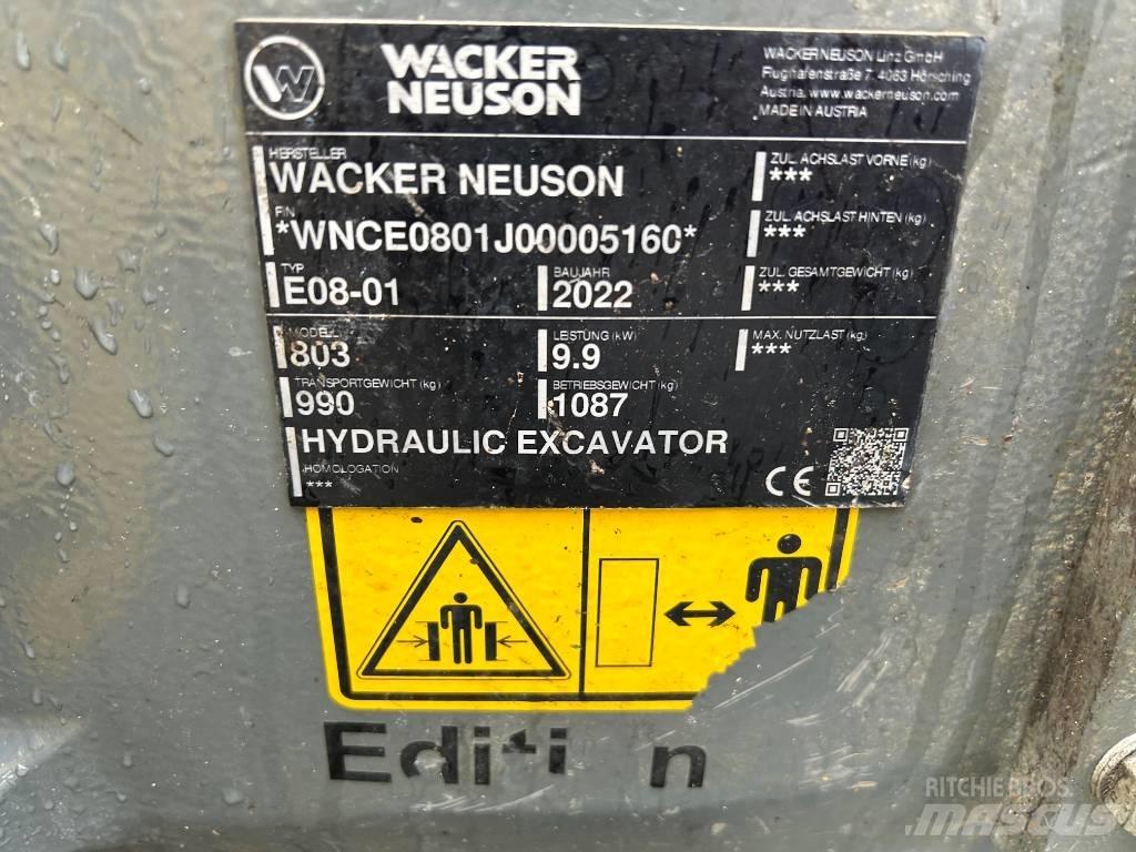 Wacker Neuson 803 Bagri goseničarji