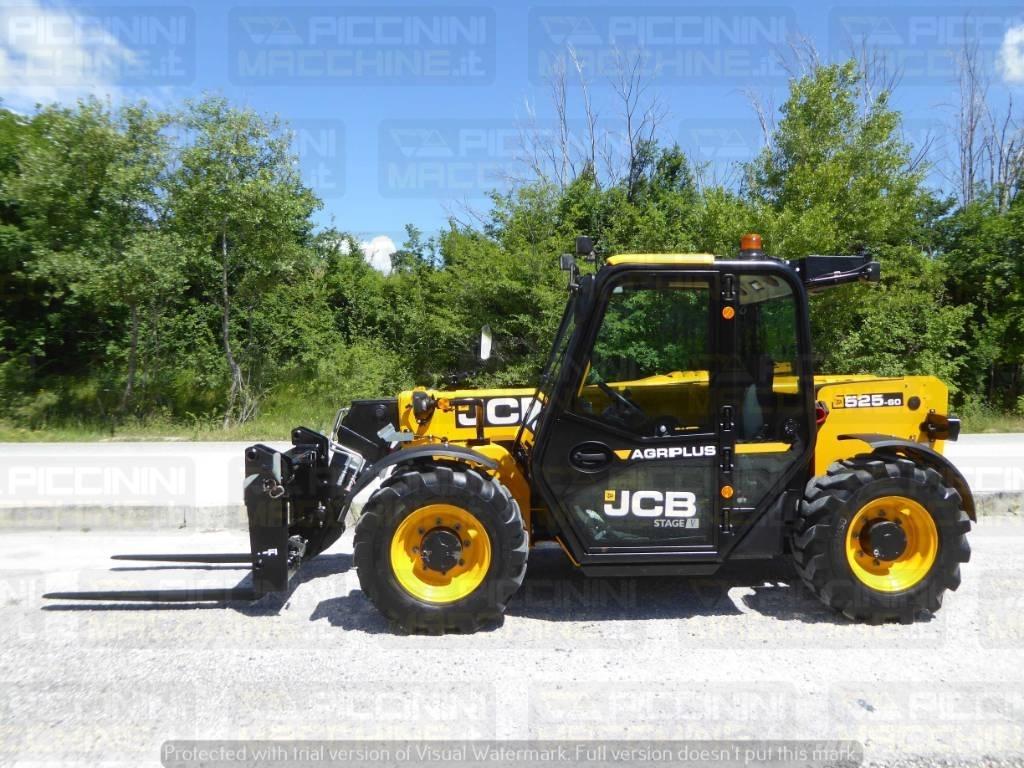 JCB 525-60 Agri Plus Teleskopski viličarji