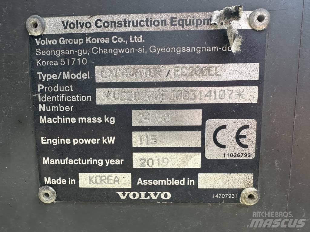 Volvo EC 200 EL Bagri goseničarji