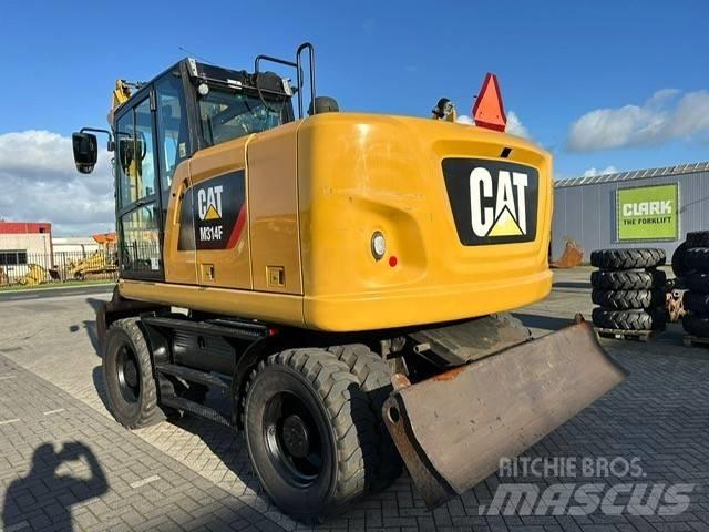 CAT M 314 F Bagri na kolesih